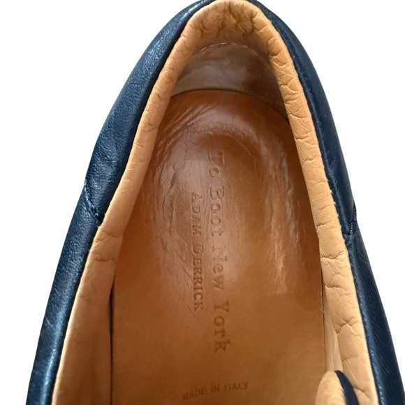 To Boot New York Men’s 11.5 Derrick Navy Leather Sneakers – Made in Italy - Picture 7 of 10